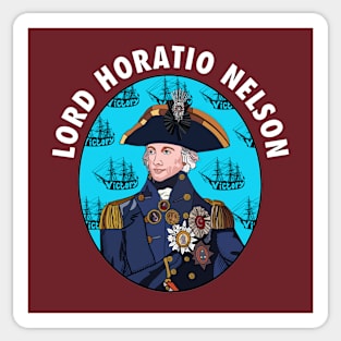 Lord Admiral Horatio Nelson Sticker